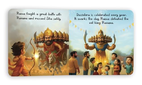 Image of Mythology Board Books for Kids | My First Library of Hindu Gods and Goddesses [10 Books] | Best Selling Tales from Indian Mythology - Ramayan, Mahabharata, Bhagavad Gita, Krishna, Hanuman, Ganesha