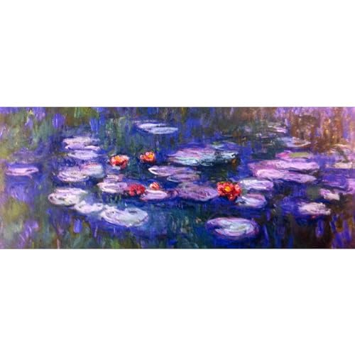 Taza de cerámica cafepress 15 oz Monet Blue Waterlilies miniatura 3