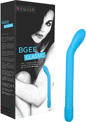 B Swish Bgee Curved Vibrator, Aqua, 7