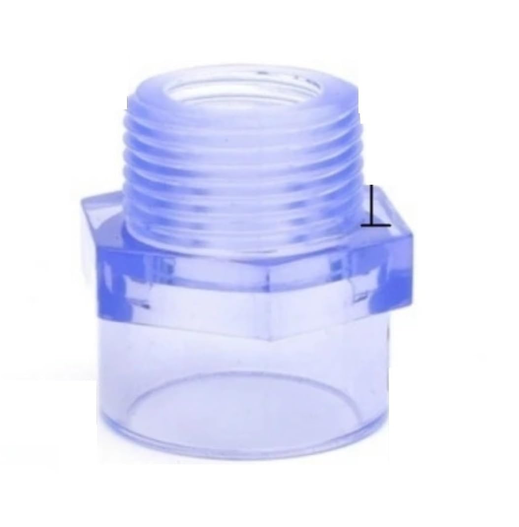 Xianggua Green 20~63Mm Transparent Upvc Pipe Connectors Garden Irrigation Tube Joints Aquarium Fish Tank Drainage Pipe Fittings Valve(,32Mm)