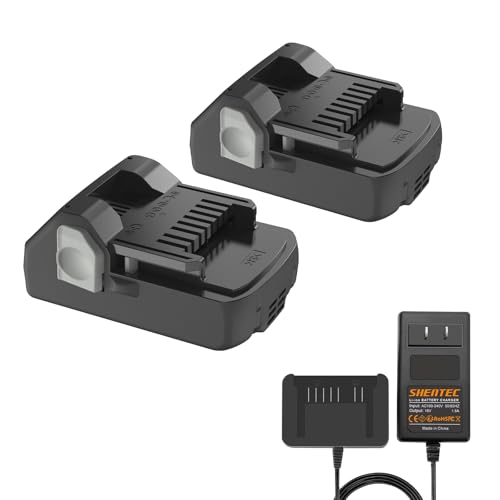 Shentec 2 Pack 3.0Ah 18V Battery Kits Compatible with Hitachi BSL1815X