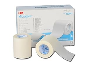 Image of 3M-1530-2 Tape Micropore Surgical LF Paper 2"x10yd White 6/Bx by 3M Part No. 1530-2 by 3M