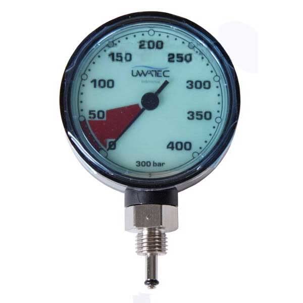 SCUBAPRO Unisex Adult Standard Pressure Gauge-400 Bar Capsule Diving Regulators, Multicolor, Talla Única