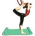 Yoga Pose, Female, Brunette Personalized Christmas Tree Ornament