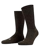 Outdoorsocken zum Laufen und Trekking, extreme Bergtouren, für die Arbeit, Jagd, Wald, Angeln, Outdoor Sport sowie für Gummistiefel; Wollsocken sehr stark gepolstert mit Gummibund, Plüsch und warme Sohle drückt nicht durch flache Naht an den Zehen; ideale Bergsocken und Wintersocken mit extra starker Polsterung für hohen Schutz und ausgewogenen Schuhkontakt ohne nasse Füße für den Winter; Wollstrümpfe, auch zum Schlitten fahren, für Männer, Jungen, Frauen, Mädchen und Teenager