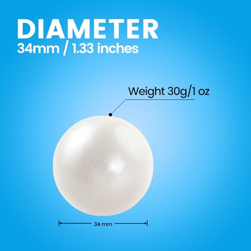 Perixx PERIPRO-303 GWH Small Trackball - 1.34 Inches Replacement Ball for PERIMICE and M570 - Glossy White by Perixx - Image 3