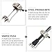 Heavy Duty Metal 5 Prong Ice Grip Cane Attachment Replacement Grip for Walking Sticks Trekking Pole Fits On All Canes