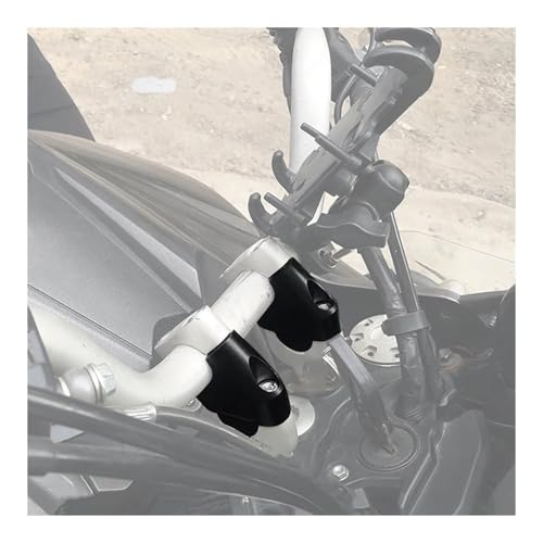 Abrazadera de elevaci&oacute;n motocicleta aluminio negro plata para TRK 702 X 6