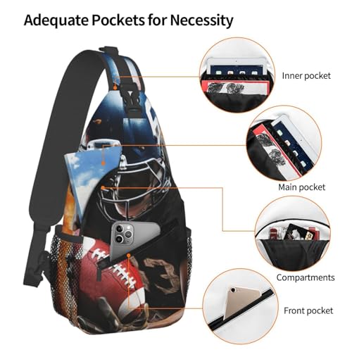 Mochila pequeña tipo bandolera para mujeres y hombres miniatura 4