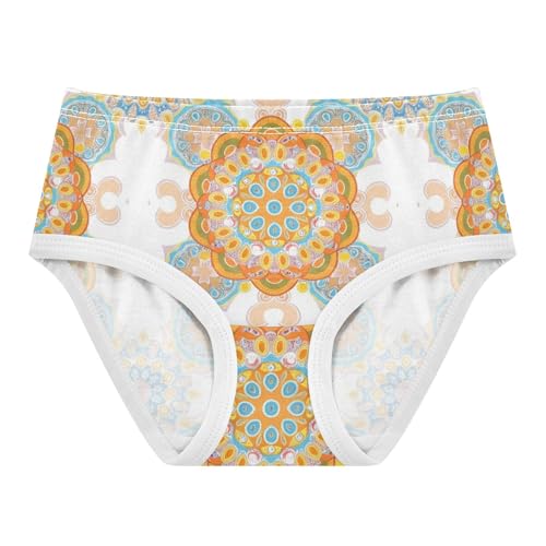 Mandalas Floral Cute Panties Girl Toddler Girls Underwear Cotton Fancy Briefs Kids Undies 2t