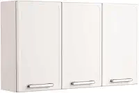 Armário Aéreo Alto Cozinha em Aço 3 Portas Gourmet Bertolini