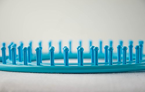 Frola 55" Wide Afghan Loom Knitting Board Weave Loom Kit With Instructions And 3 Projects(Blue) #TOP2