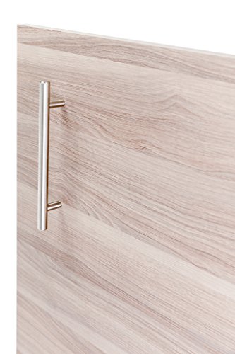 Ultra Grade Urbn Modern Euro Thick Solid Bar Pull, 5-1/16 Inch Cabinet Handle, 1/2 Inch Diameter Solid Stainless Steel (Pack Of 2, 7 Inch Length, 5-1/16 Inch Hole-To-Hole) #TOP5