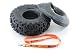 Produktbild Nitro Motors Reifen mit Schlauch für Quads 4.10-4 Tyre X Profil Pocket Dirt Bike Quad + Gratis Schlüsselanhänger Lanyard