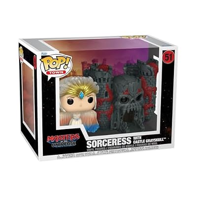 Funko Pop! Town: Masters of The Universe - Sorceress with Castle Grayskull - Figura de Vinilo Coleccionable - Idea de Regalo - Mercancía Oficial - Juguetes para niños y Adultos | Ya disponible en tu tienda friki favorita! En mundofriki.es! Funko Pop! Town: Masters of The Universe - Sorceress with Castle Grayskull - Figura de Vinilo Coleccionable - Idea de Regalo - Mercancía Oficial - Juguetes para niños y Adultos | Ya disponible en tu tienda friki favorita! En mundofriki.es!