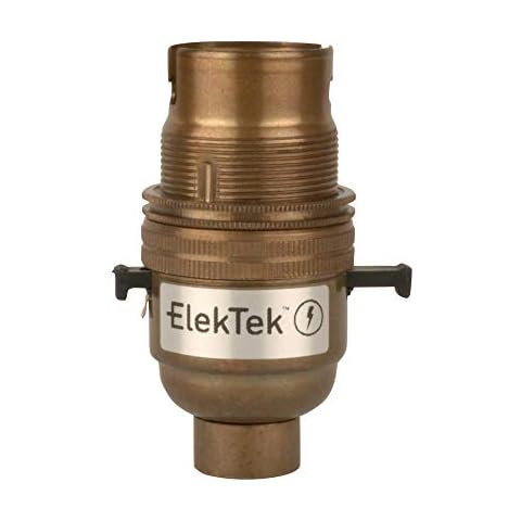 ElekTek B22 Safety Switch Lamp Holder Cover