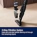 Electrolux WellQ7 Cordless 2-in-1 Vacuum with High Suction Power and 5-Step Filtration System, 50-Minute Run Time, 2 Power Modes, Granite Gray