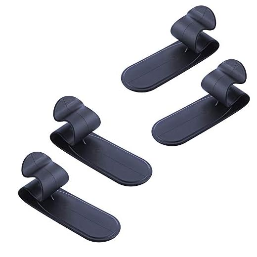 Chucksss 4 Confezione più Porta Ombrello da Parete in Utilizzando Portaombrelli Portaombrelli, Bagagliaio,Ganci Autoadesivi,per Auto,Casa Ingresso,Balcone,Bagno,Storage Room,Ombrello Storage Tool