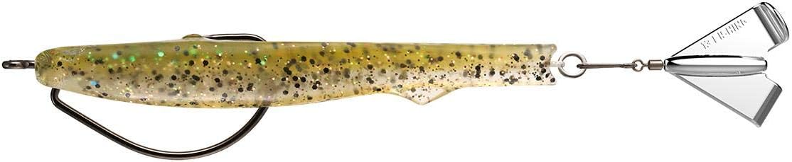 13 Fishing Motor Boat 4 inch Hybrid PTE Body Swimbait w/Hard Rear Prop