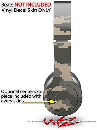 Skin Decal Wrap Works with Original Beats Solo HD Headphones WraptorCamo Digital Camo Combat Skin Only (Headphones NOT Included)
