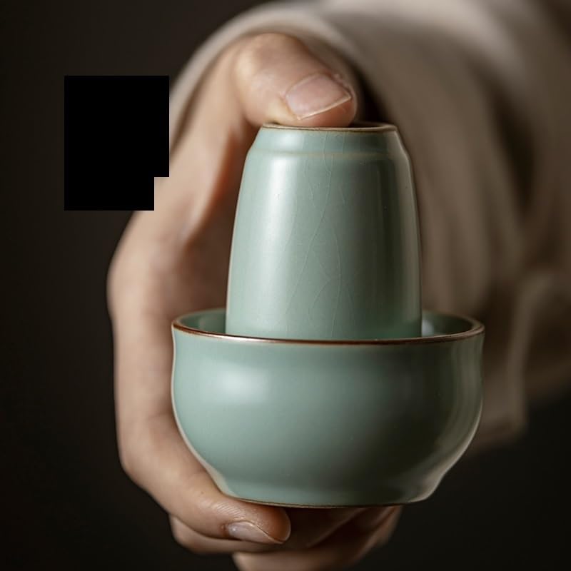 Matcha kubki podróżny kubek zapachowy dwuczęściowy zestaw do herbaty Kung Fu filiżanka do herbaty chińska filiżanka do picia herbaty zestaw do herbaty kubek do herbaty kubek do herbaty