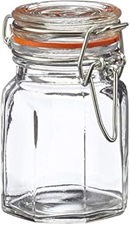 Apollo Glass Spice Jar Set 12 MOP, Multi-Colour, 13x35x16, 1108
