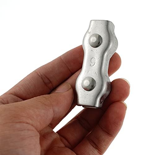 Serre cable acier étrier M6 pour sécuriser vos garde-corps - 5