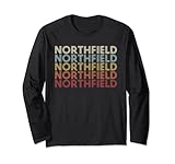 Northfield New Hampshire Northfield NH Retro Vintage Text Long Sleeve T-Shirt