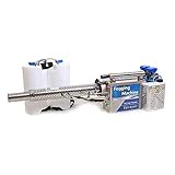 Wzz 16L Máquina De Niebla Nebulizador Máquina De Desinfección Pulverizador Electrico De Alta Presion Pulverizador De Gasolina Niebla Caliente Portátil para Almacén Oficina Agrícola Escuela Jardín