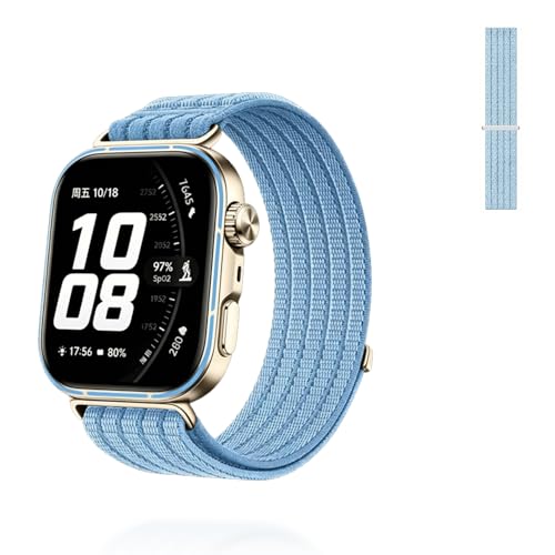 For HUAWEI Watch Fit 5/Fit 5 Pro�R�R���p�`�u�� �����x�� �g�o���h �i�C���� �E���ȒP �X�|�[�c�o���h �҂ݍ��� ��� �h�� �_�炩�� �j�����p �L�k�o���h �T�C�Y�����\ �אg HUAWEI Watch Fit 5/Fit