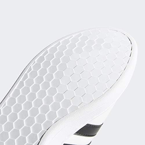 adidas Men's Grand Court Sneaker 10 White/Black/White
