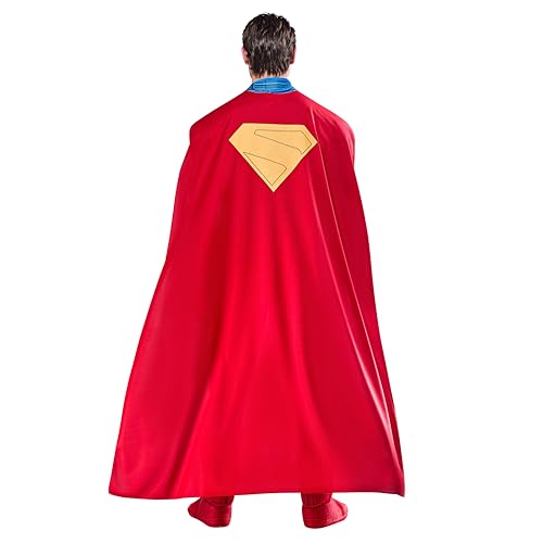 Rubies Superman 2025: Superman Cape for Adults Mens One Size Red