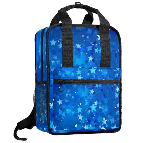 Petit sac à dos de voyage étoiles bleu : voyagez sans encombrement