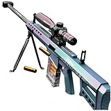 Pistola giocattolo in morbida schiuma, fucile da cecchino per bambini, lunga 80 cm, adatta per adolescenti dai 6 anni in su