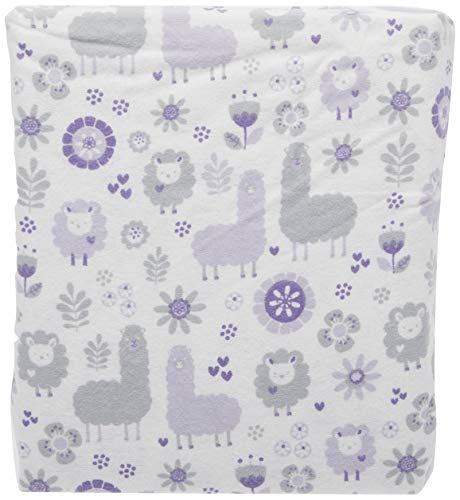 Trend Lab Llama Friends Deluxe Flannel Fitted Crib Sheet , 28X52 Inch (Pack Of 1) #TOP2