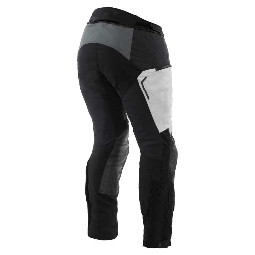 Dainese Super Adventure Absoluteshell wodoodporne motocyklowe spodnie tekstylne, jasnoszary/czarny, 56