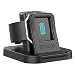 Fitbit Blaze Charger, BEACOO Charger Clip Cradle Dock USB Charging Station for Fitbit Blaze Smart Fitness Watch (Charger stand) (BLACK)