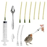 16 Stück Vogel Handaufzucht Set, Spritzen 10ml ...