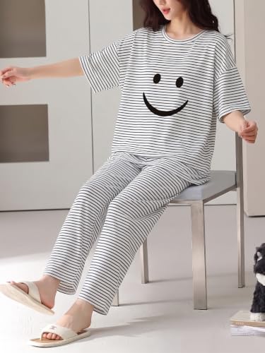 Image of Louis Luxe Women Cotton Blend Pajama Set