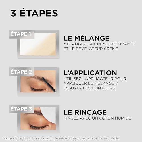 Mascara À Sourcils L'Oréal Paris – Brow Color 1.0, Semi-Permanent - vue 9