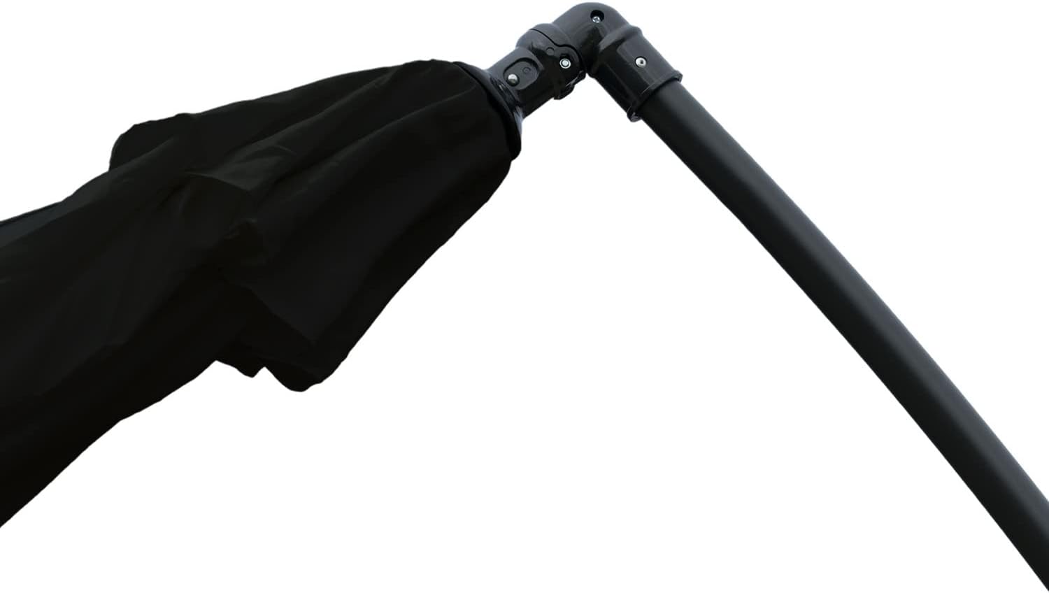 Black Outdoor Garden Parasol Sun Shade Cantilever Patio Hanging Umbrella Patio Umbrella Patio Umbrella,