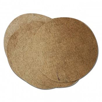 WormBox Set of 5 Hemp Moisture Mat/Mattress for Wormery/Worm Farm Eco-Worm, etc | Ø 40 cm