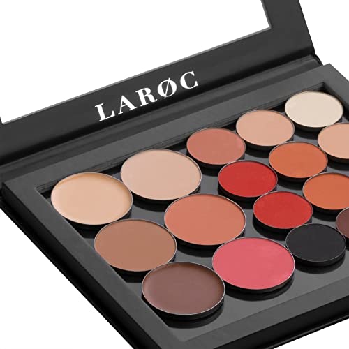 LaRoc Pan Bed Magnetic Palette - Versatile Empty Makeup Palette for Eyeshadow, Blush, Lipstick & More - Create Your Own Unique, Travel-Friendly Makeup Palette Organiser - Medium - Image 7