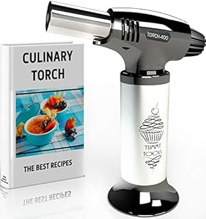 Best Culinary Torch - Chef Torch for Cooking Creme Brulee - Hand Butane
