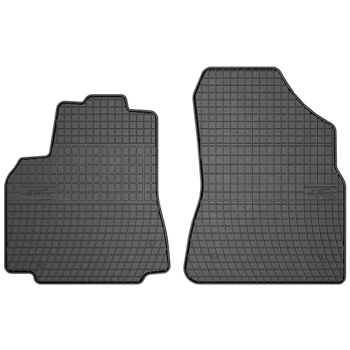 MOTOS Gummimatten Auto Fussmatte passend für Citroen Berlingo II 2008-2018 erste Sitzreihe Verbessern Sie Ihren Reisekomfort mit Antirutschmatte Auto- Allwetter fußmatten Auto, Schutz vor Verschmutzun