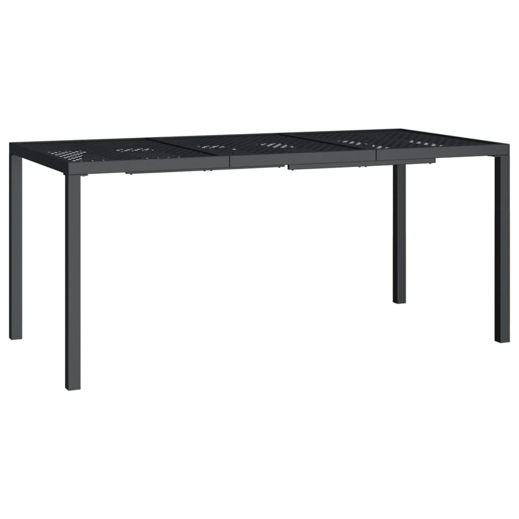 Table de jardin peu encombrante pour optimiser l'espace de votre extérieur avec élégance