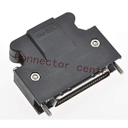 Gimax MDR Cable Connector male 50-Pin Compatible with 3M SCSI CN Connector 10350 10150