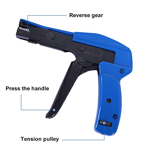 Kabelbinderzange Spannwerkzeug 2.2 4.8 mm für Kabelbinder, Zange Spanner