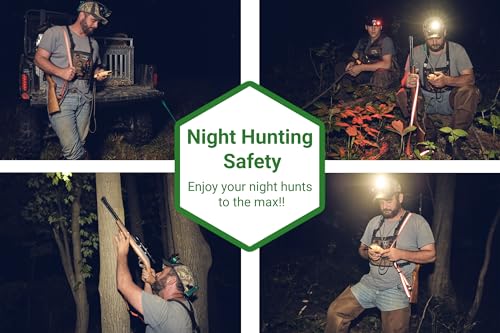 Dan's Hunting Gear, Dayglo Reflective Gun Sling, Slip-Resistant 2 Point Sling, Adjustable 32"-44” with Standard Swivels, Durable for Rifles, Shotguns, Crossbows, Made in USA (Purple, Dayglo) by DAN'S Hunting Gear, LLC - Image 2