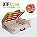 Upgraded DTF Oven Dryer with 5 Lamps, A3+/A3/A4 DTF Oven Heater with Time & Temperature Control, 6.93×14.96In DTF Oven Curing Transfer Film Suitable for T-Shirts Transfer